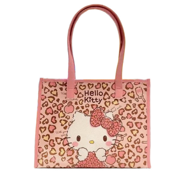 Sanrio Handbags - Sanrio Hello Kitty Leopard Print tote